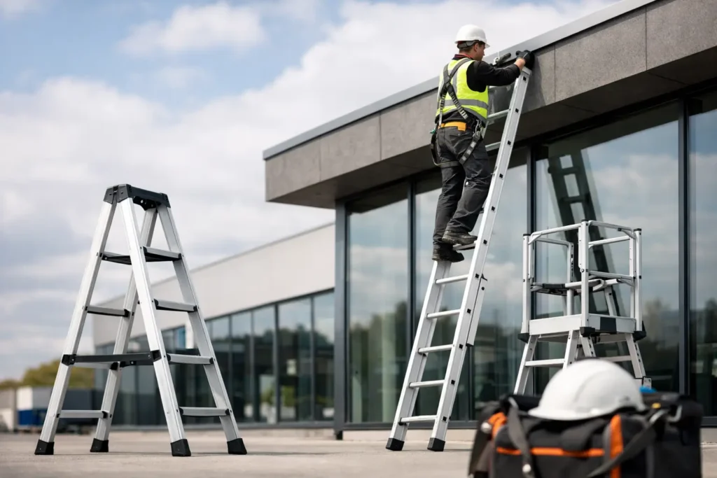 Dirks ladders kiezen voor veilig werk op hoogte