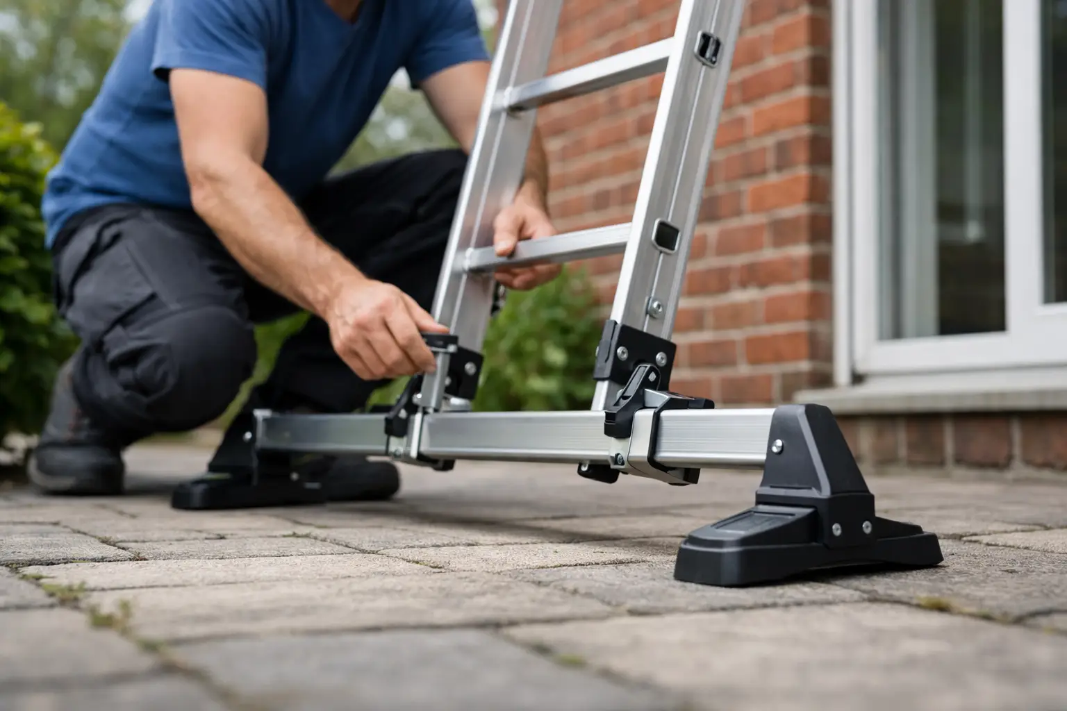 Ladder stabilisator monteren voor meer veiligheid