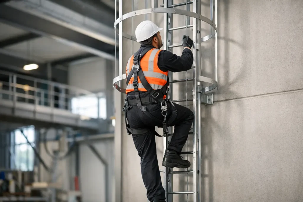 NEN 2718 vaste ladder voor veilig werken