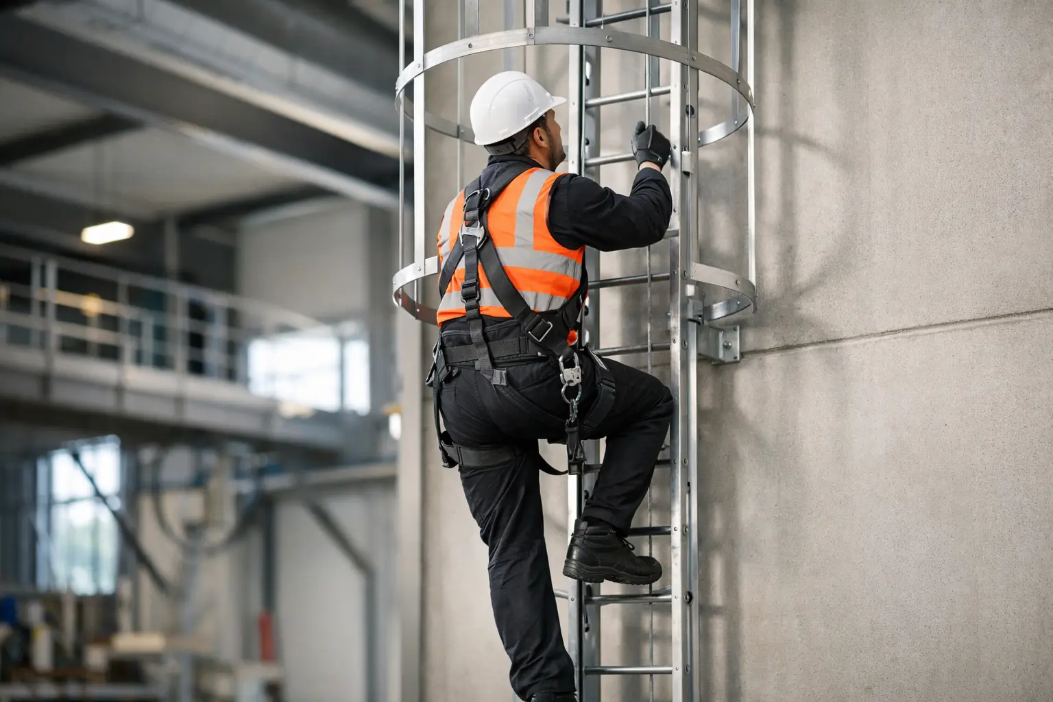 NEN 2718 vaste ladder voor veilig werken