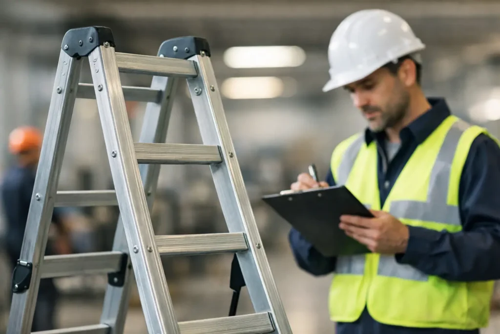 Wanneer ladder keuren verplicht is op de werkvloer