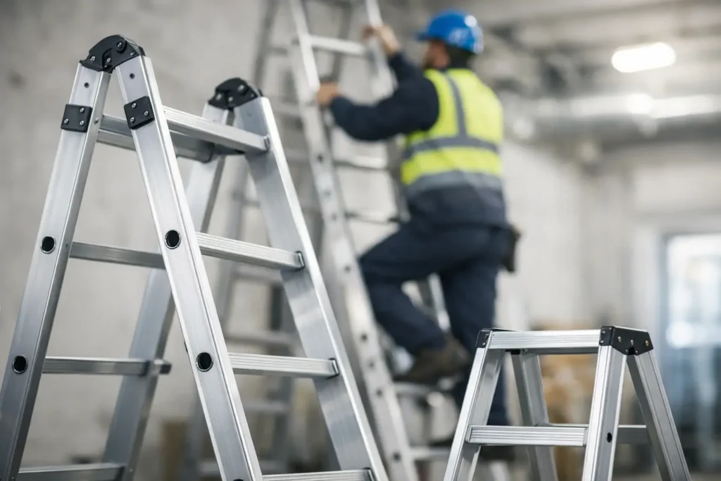 Aluminium trappen kiezen voor veilig werk