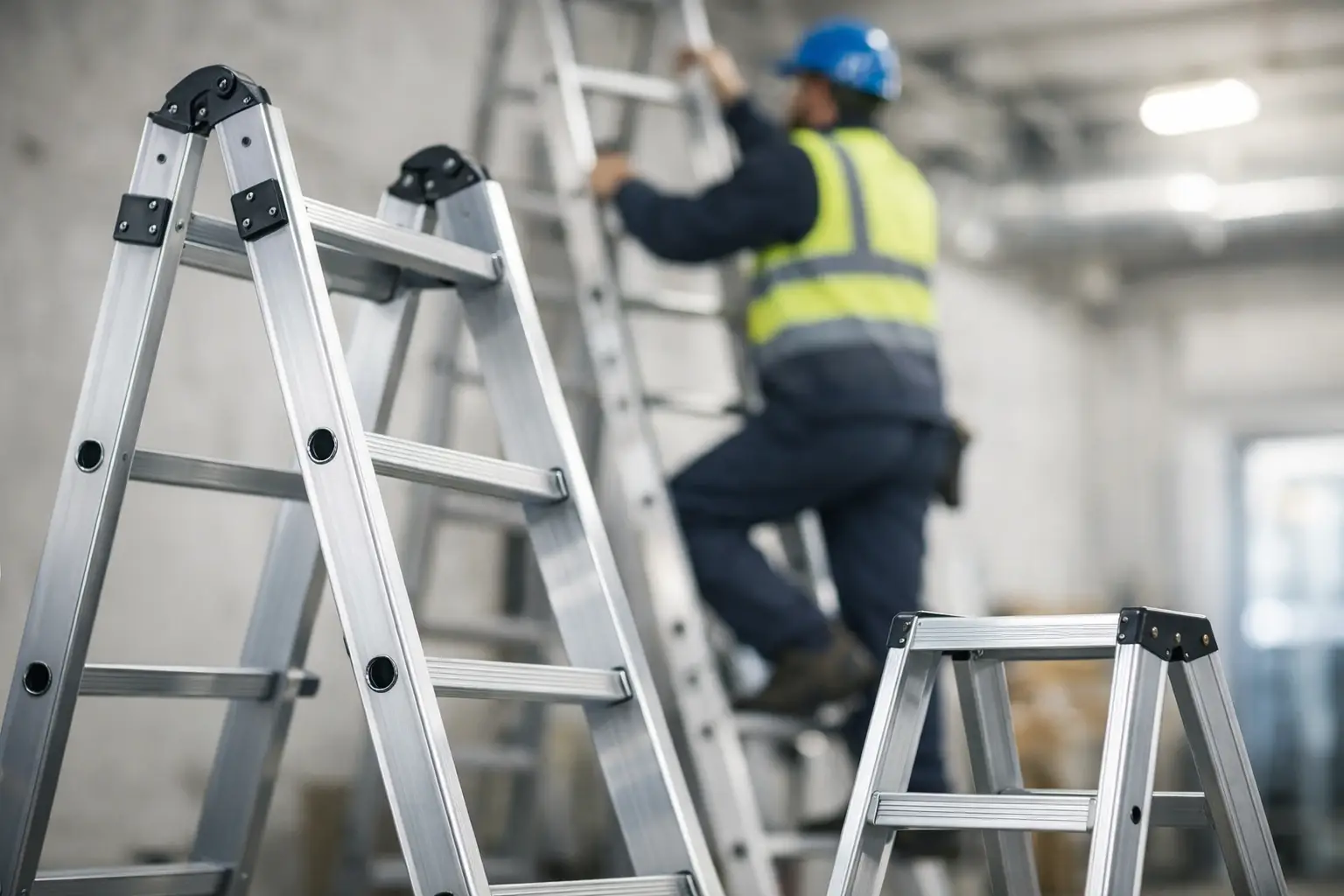 Aluminium trappen kiezen voor veilig werk