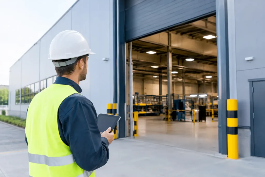 Maatwerk toegang voor fabriekshal veilig kiezen