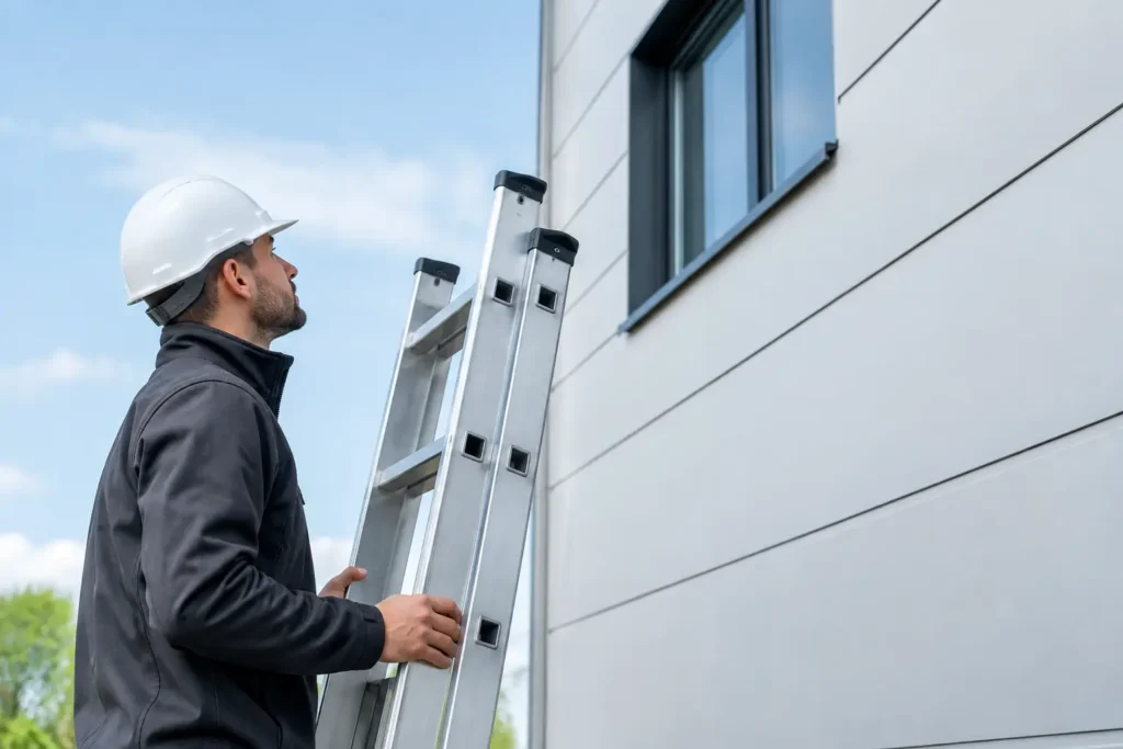 Juiste ladderlengte berekenen voor veilig werk